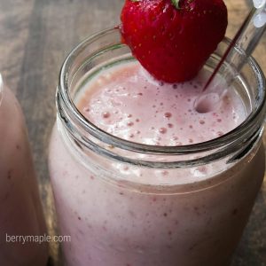 strawberry smoothie