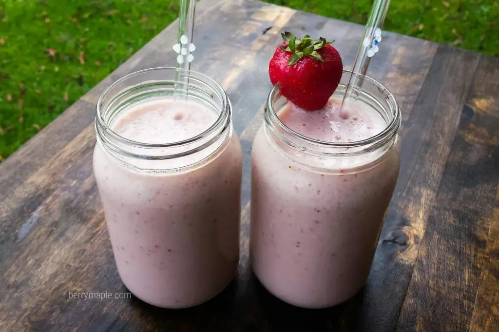 strawberry smoothie