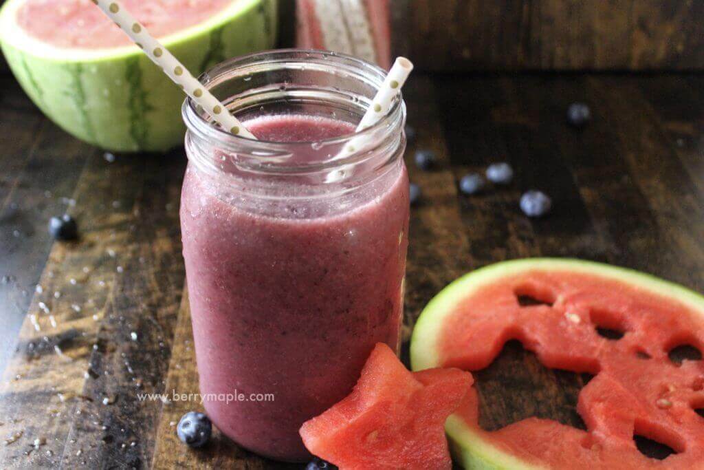 Berry Watermelon smoothie