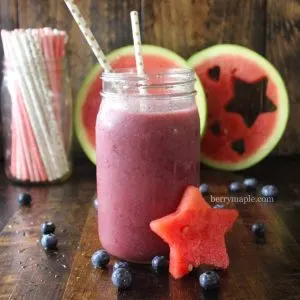 Berry watermelon smoothie