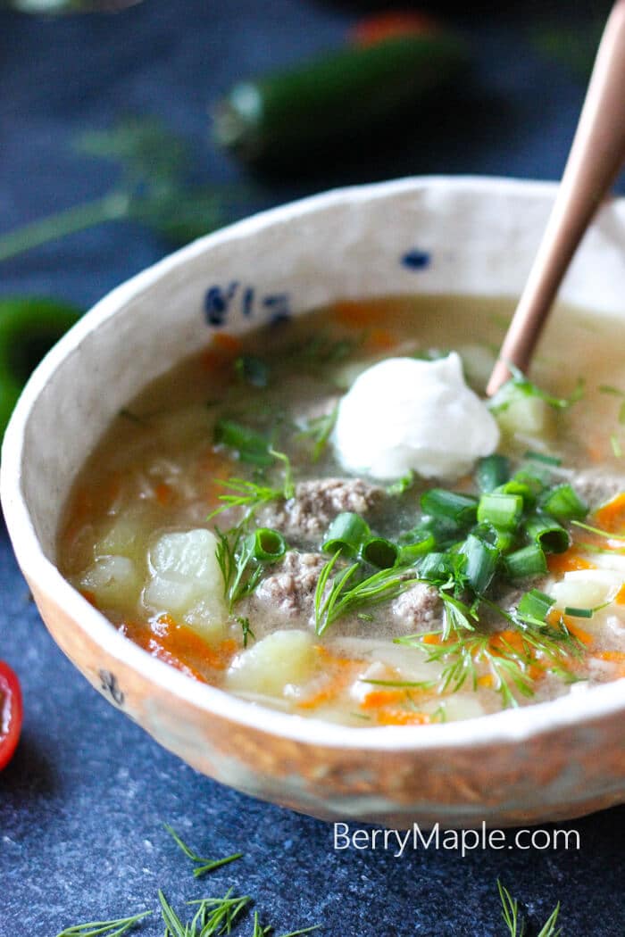 meatball soup recipe