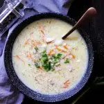 cream cheese salmon soup recipe