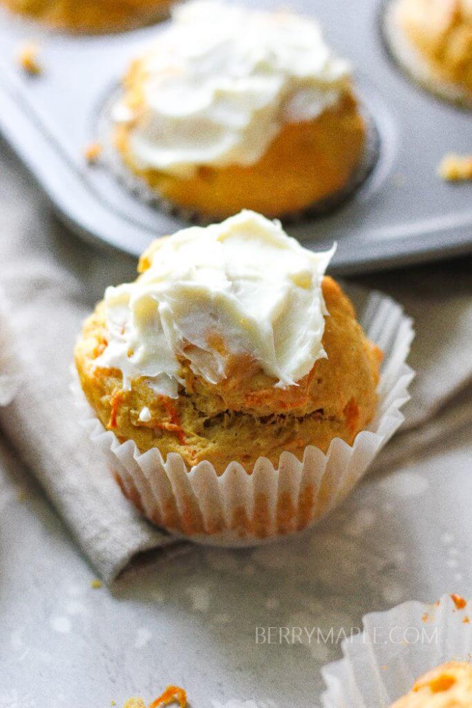 sour cream carrot muffins recipe