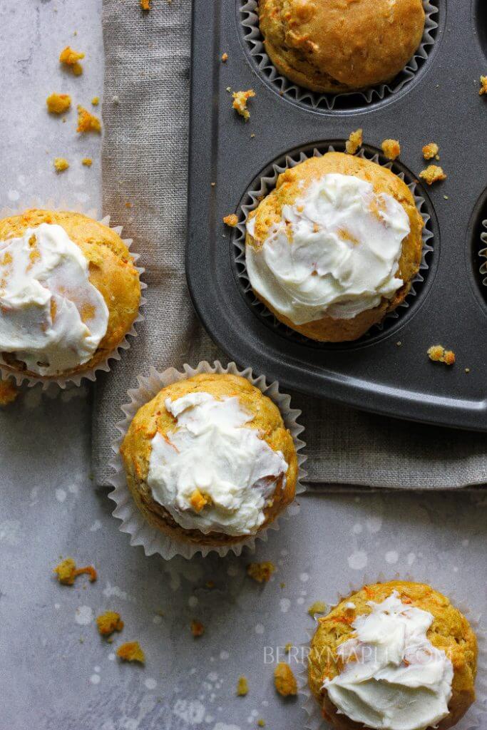 sour cream carrot muffins recipe