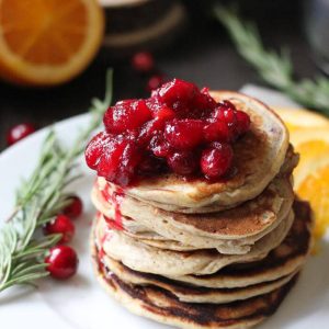 orange ricotta cranberry pancakes recipe