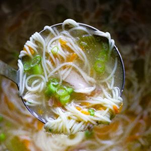 chicken noodle soup instant pot recipe