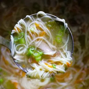 chicken noodle soup instant pot recipe