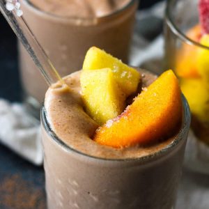 post workout cocoa smoothie