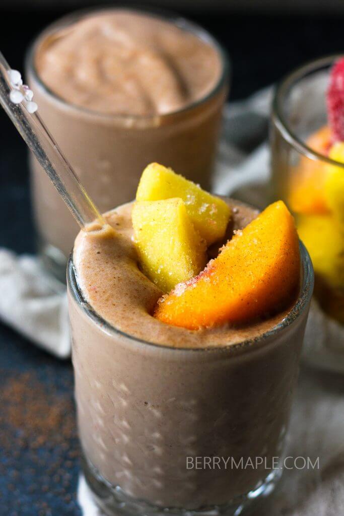 post workout cocoa smoothie