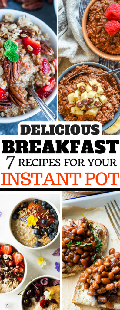 Delicious breakfast recipes for instant pot #instantpot #breakfastrecipes #breakfast #instantpotrecipes www.berrymaple.com 