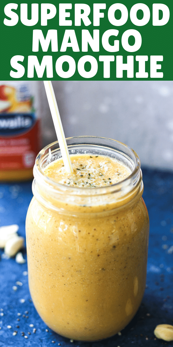 healthy mango smoothie