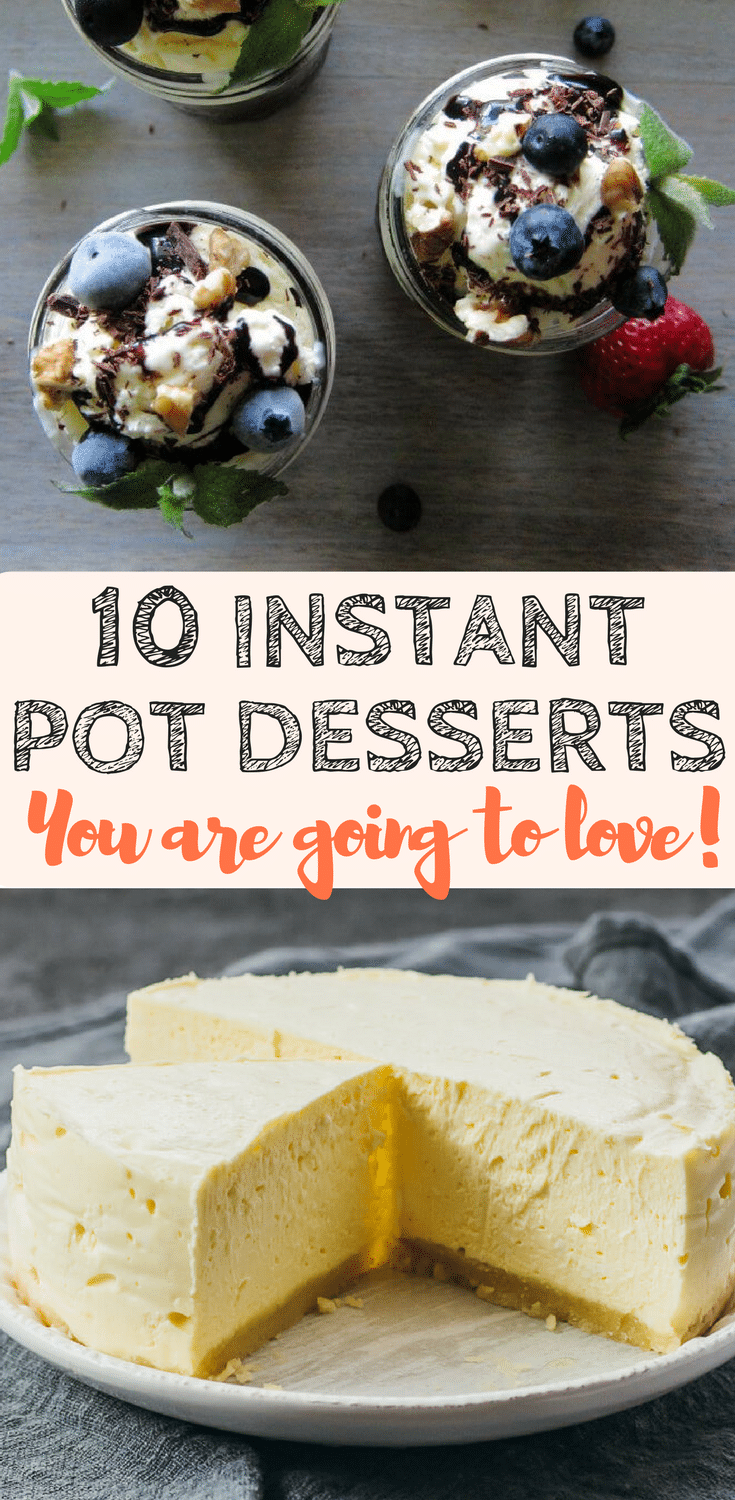instant pot desserts #instapot #instantpot #desserts