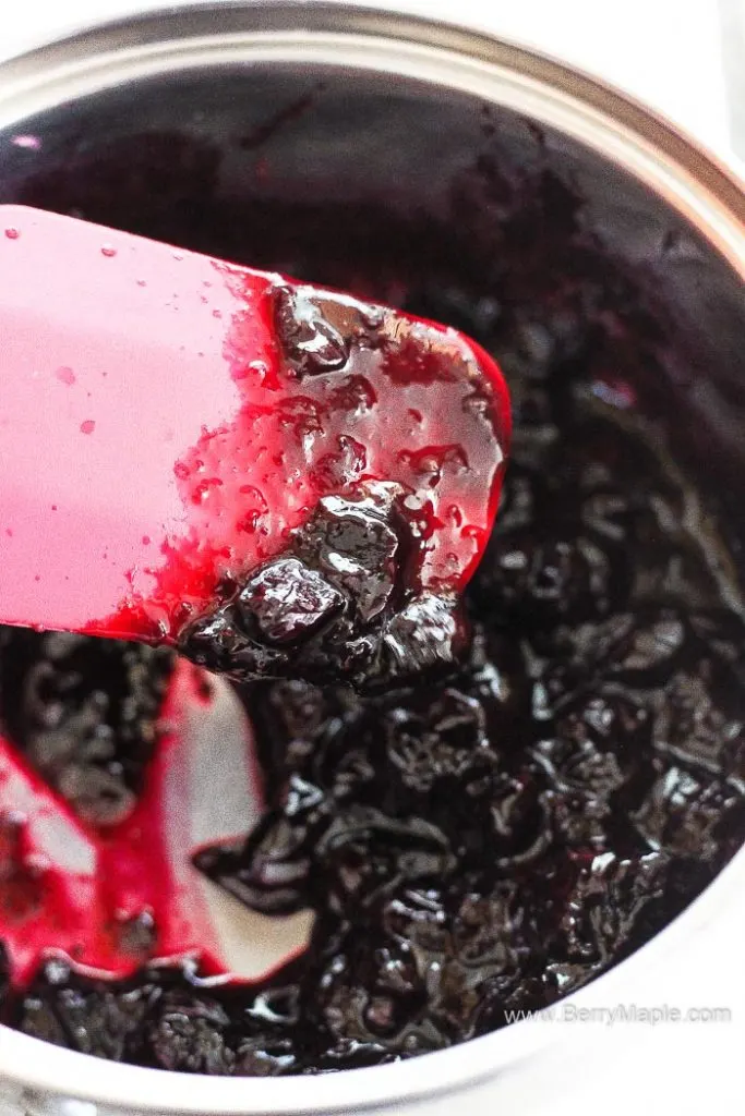 Blueberry sauce