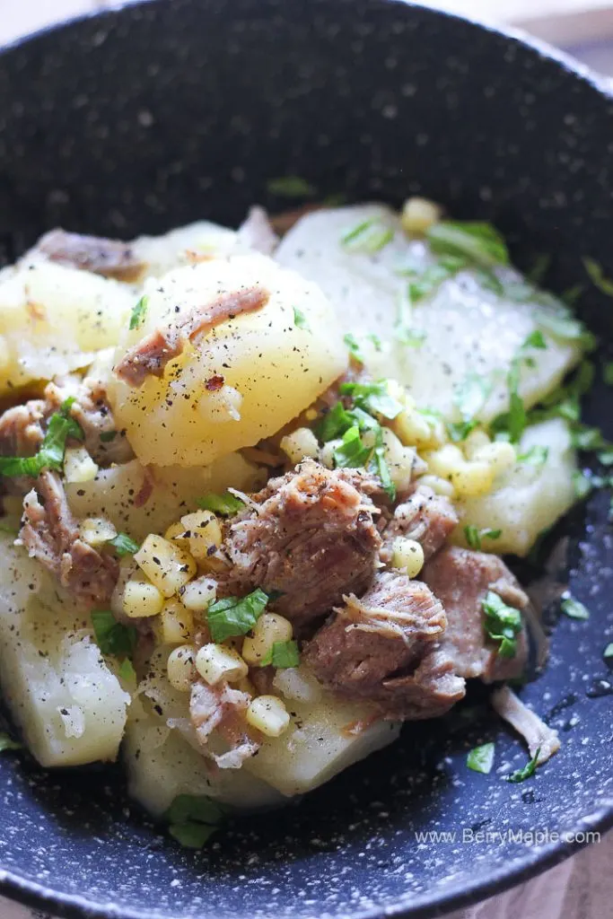 Instant pot pork roast with potatoes