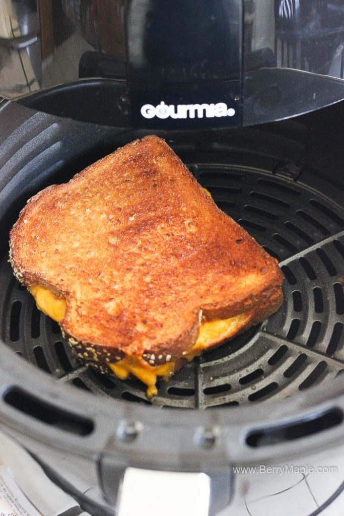 best-air-fryer-grilled-cheese-sandwich-berry-maple