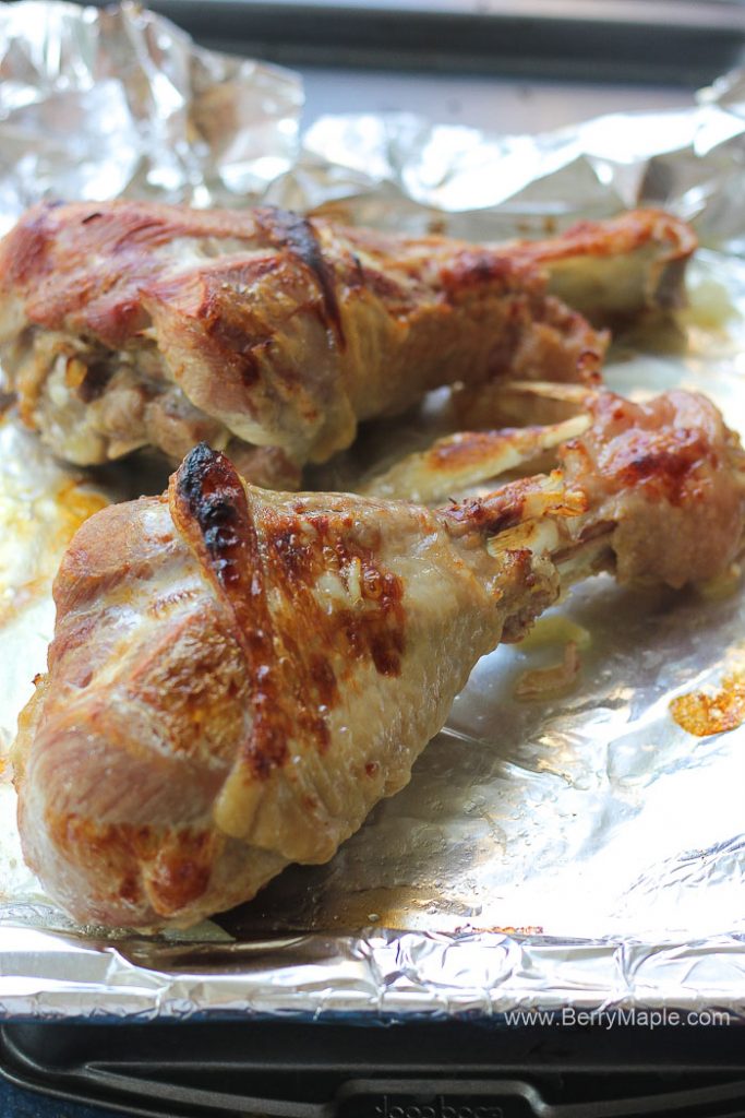 broiled trkey drumsticks