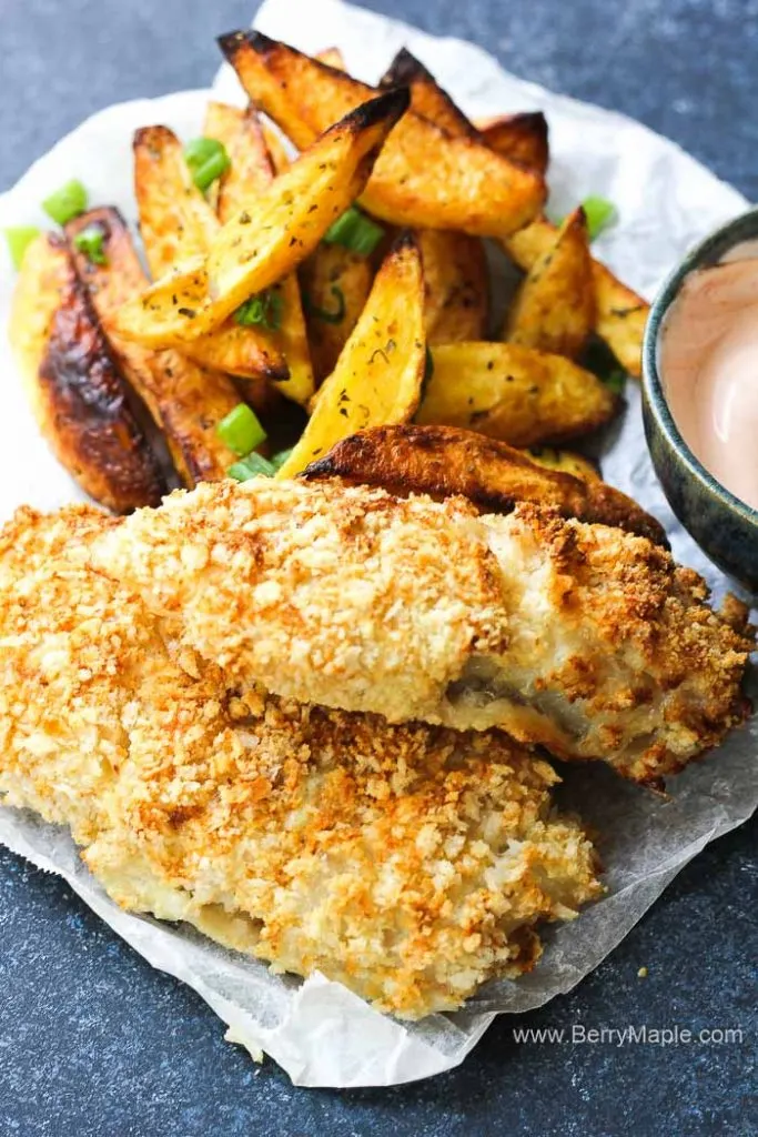 Air Fryer fish and chips