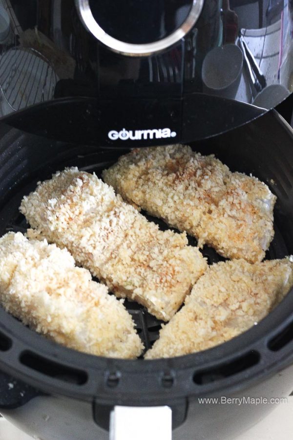 Air Fryer fish and chips - Berry&Maple