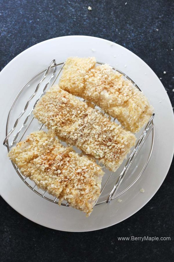 Air Fryer fish and chips - Berry&Maple