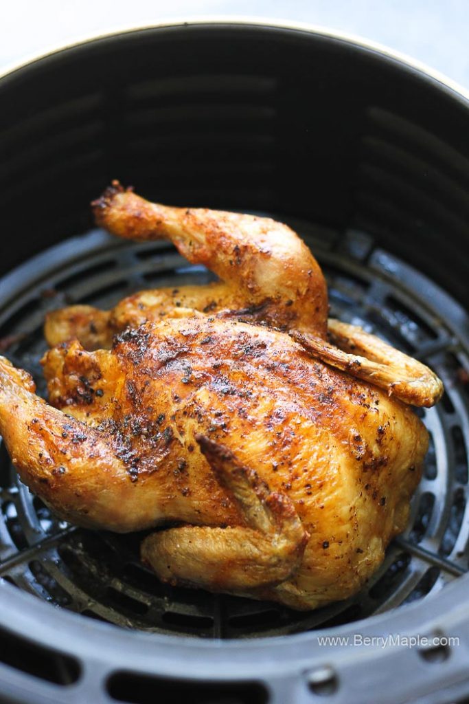 Air fryer Cornish hen - Berry&Maple