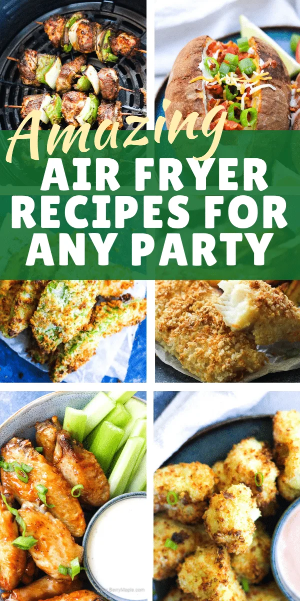 air fryer group party recipes