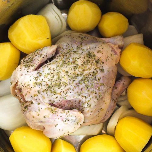 Instant pot cornish discount hen and potatoes