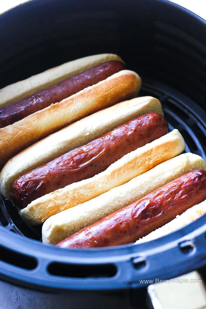 Air Fryer Hot Dog Recipe