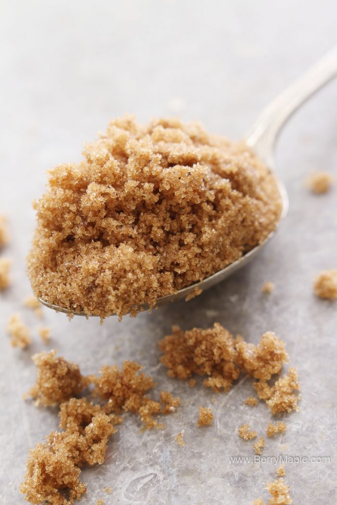 Brown sugar substitutes Berry&Maple