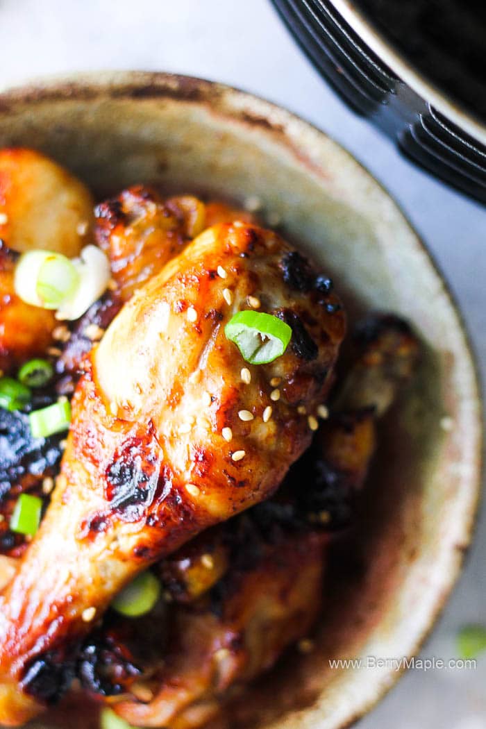 Air fryer teriyaki chicken drumsticks