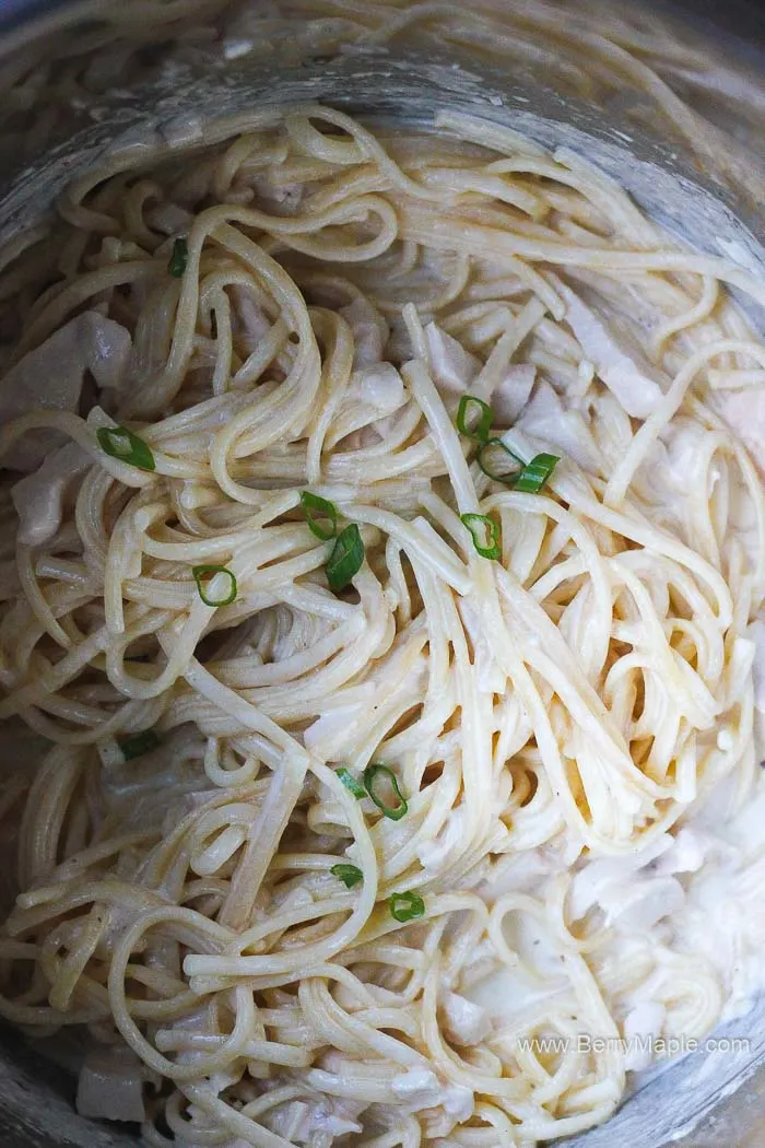 cheesy pasta in instant pot