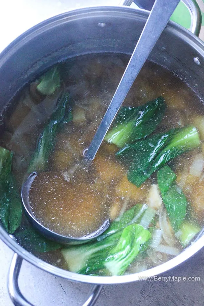 filipino soup in a pot