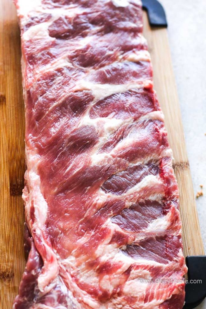 Electric smoker smoked baby back ribs (Video!) Berry&Maple