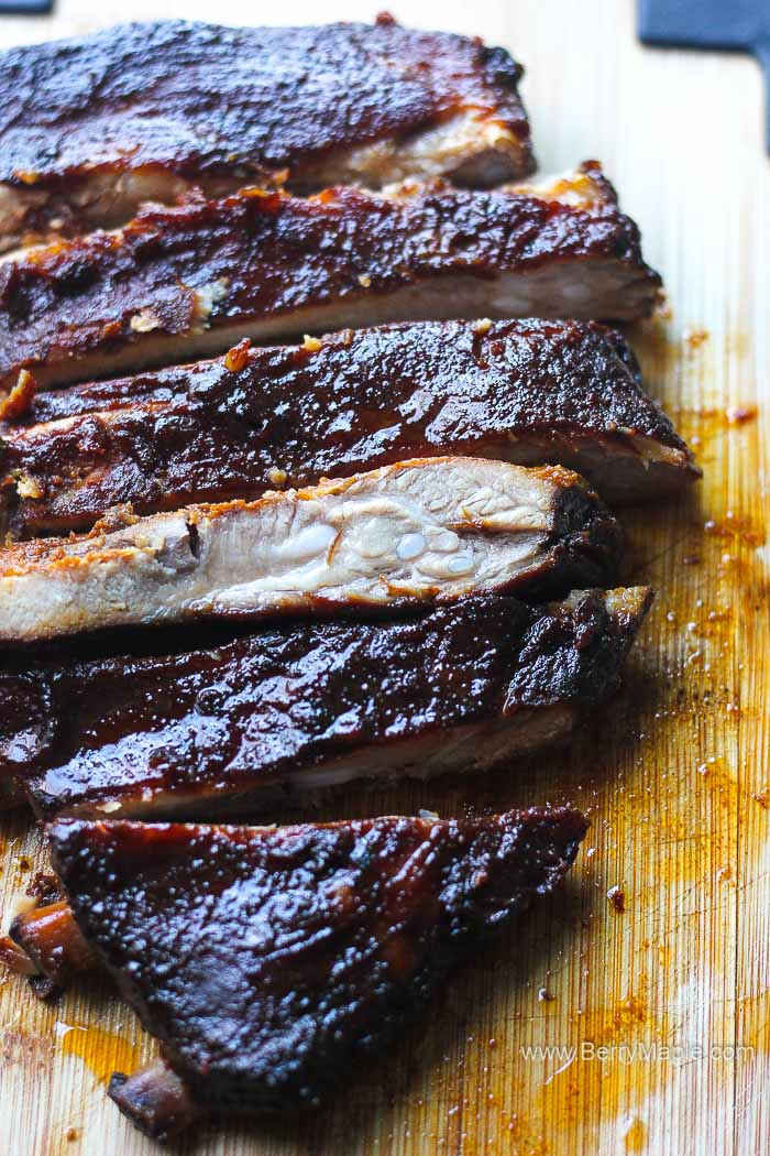 Pork ribs hotsell in smoker recipe