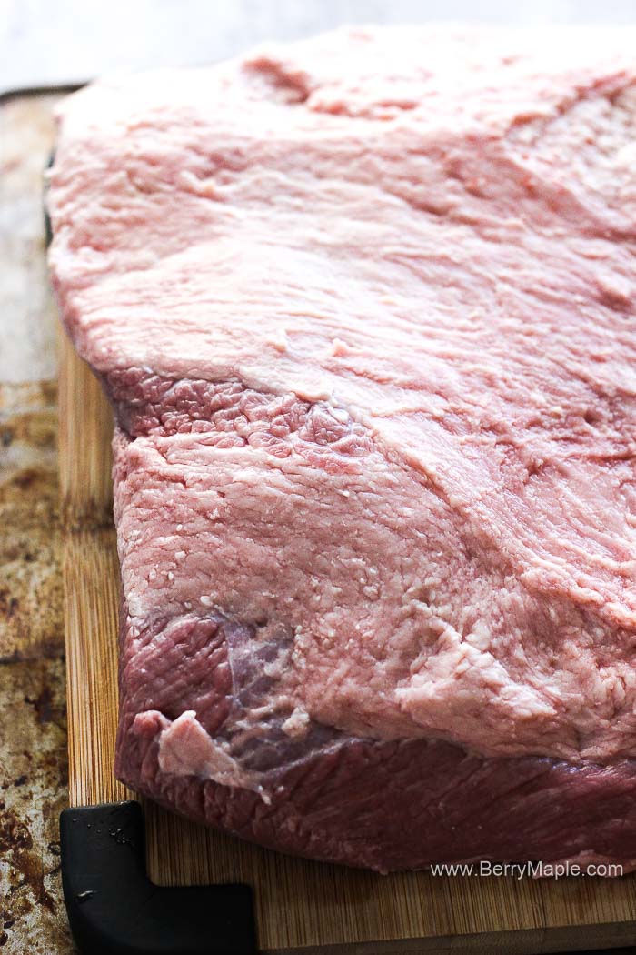 Perfect smoked brisket - Berry&amp;Maple