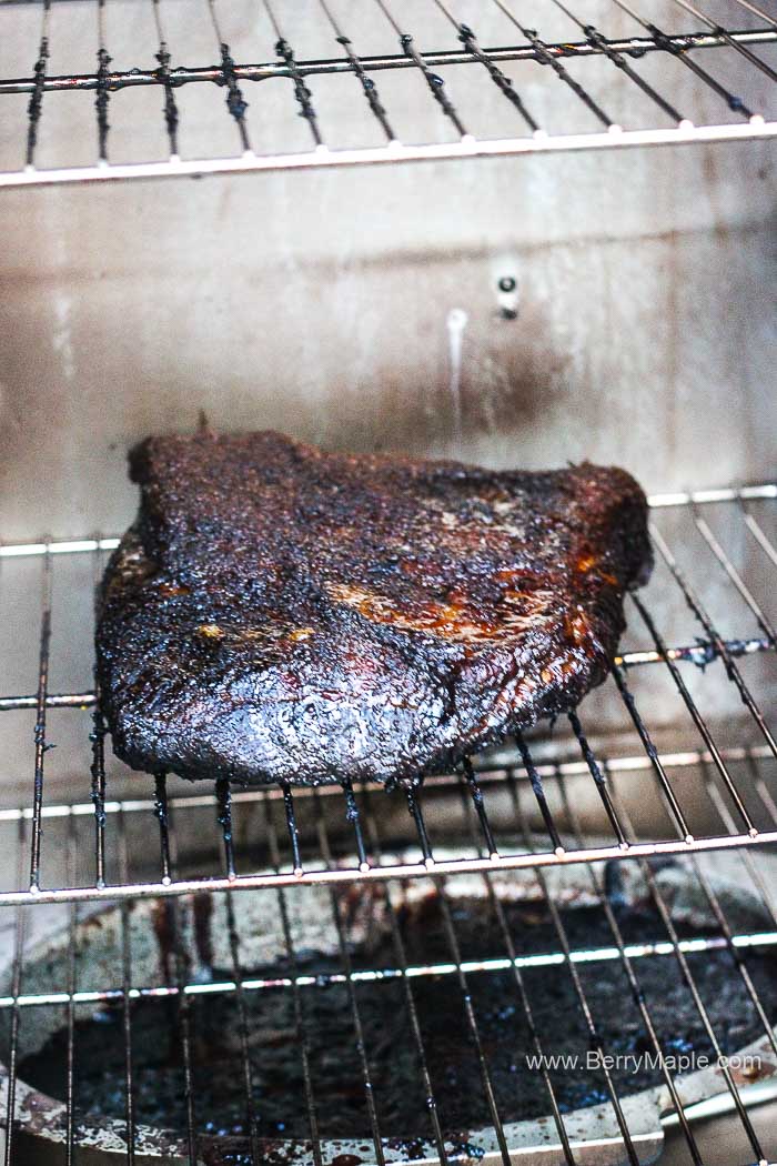 Perfect smoked brisket - Berry&Maple