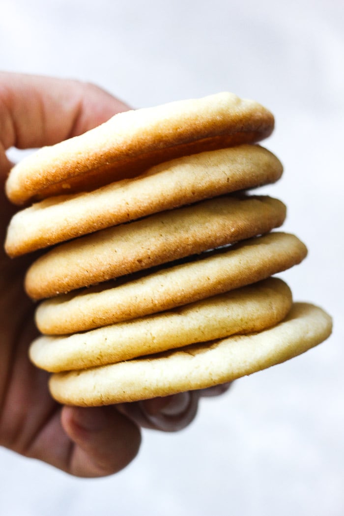 sugar cookie stack