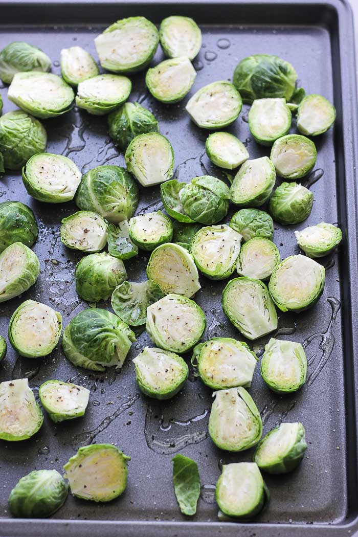 raw brussels sprouts