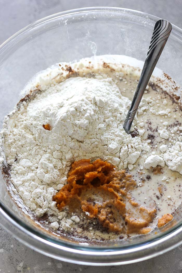 pumpkin pancake batter