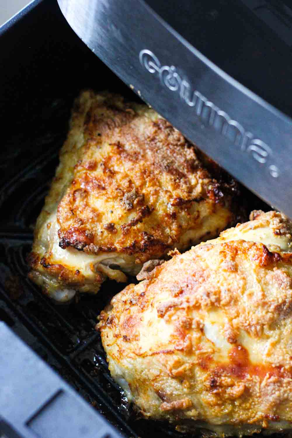 Air fryer rotisserie chicken - Berry&Maple