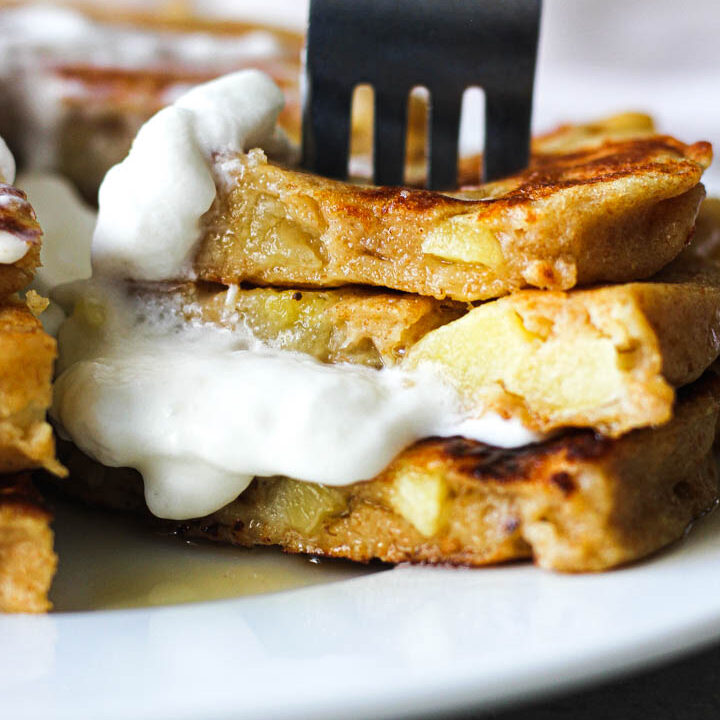 Weight watchers apple banana pancakes Berry&Maple