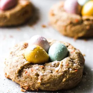 cookies with candies on top