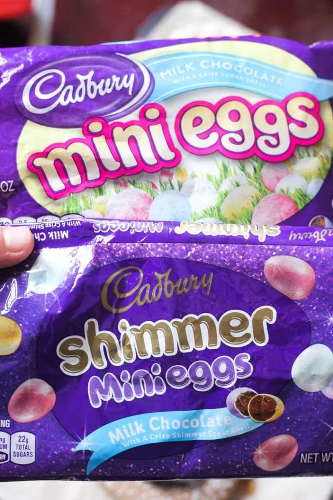 mini eggs candies