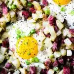 breakfast potato beef hash