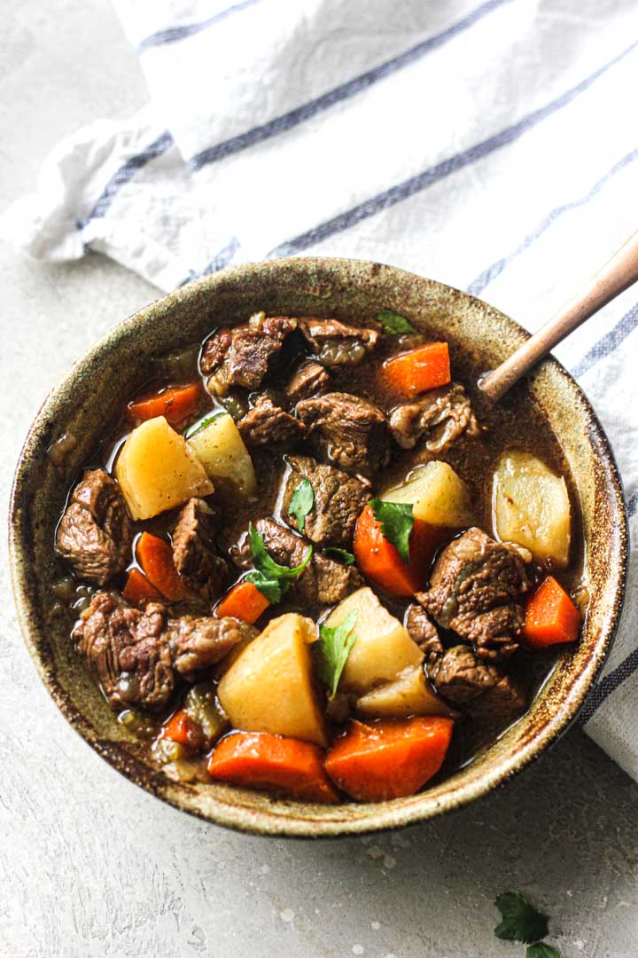 beef stew bowl