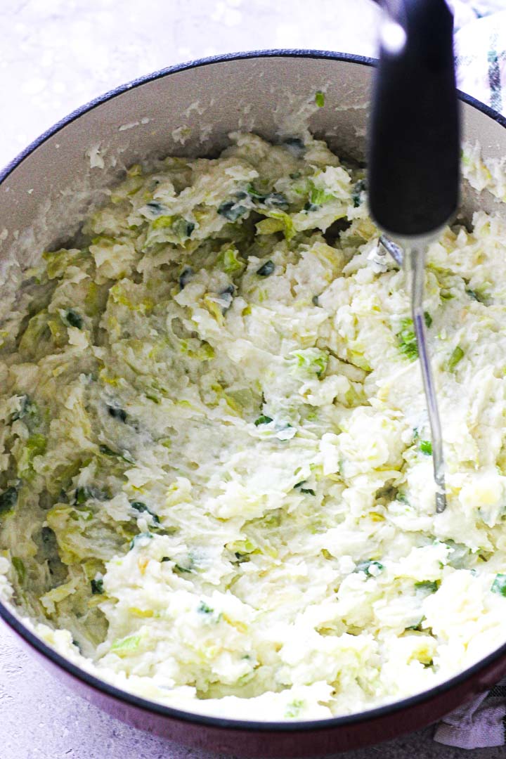 Easy Irish Colcannon - Berry&Maple