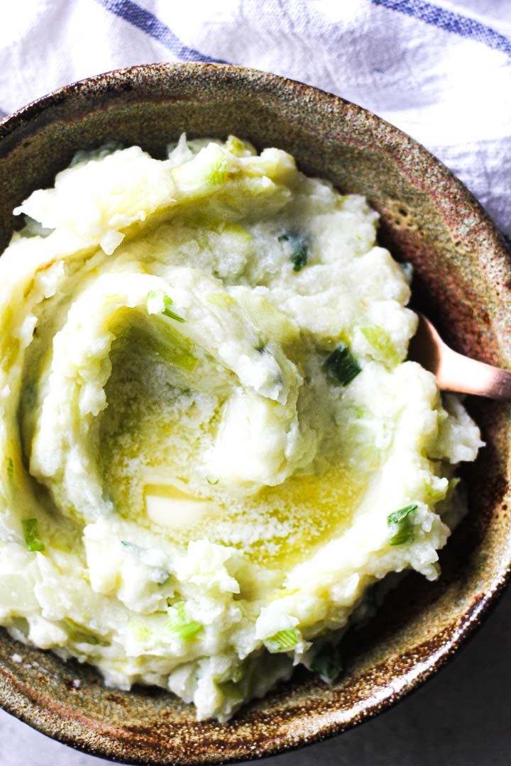 colcannon in the bowl