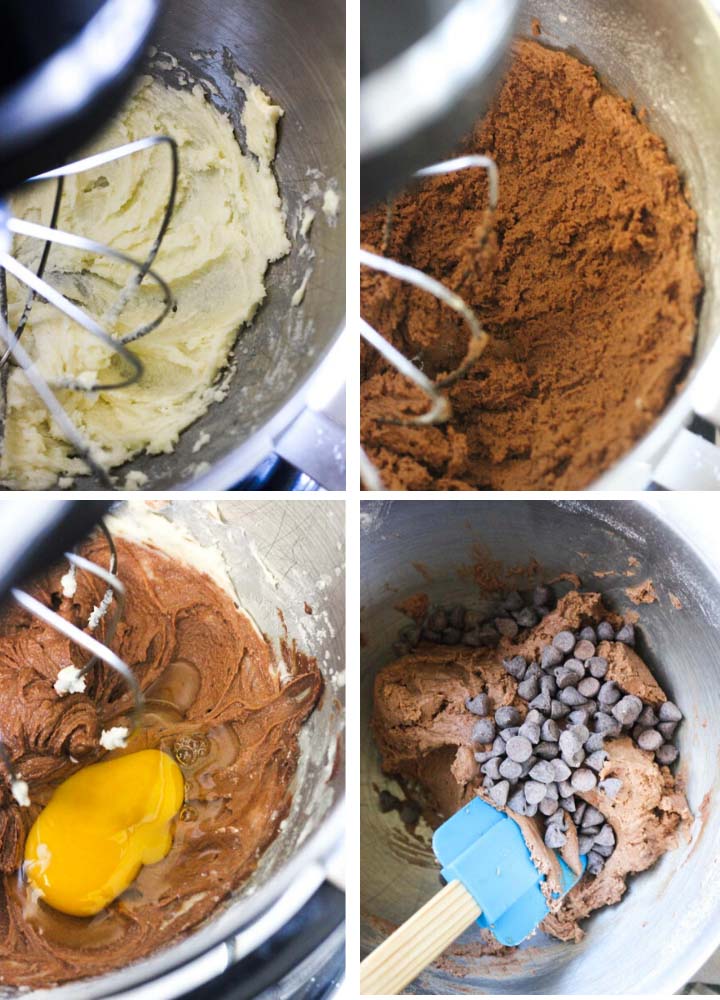 step by step pictures of how to make nutella cookies