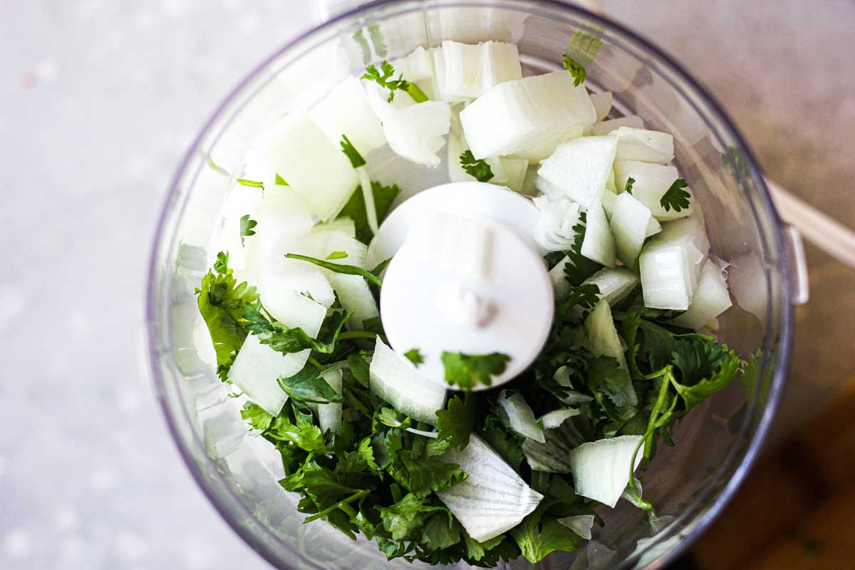 Air fryer roasted tomatillo salsa Berry&Maple