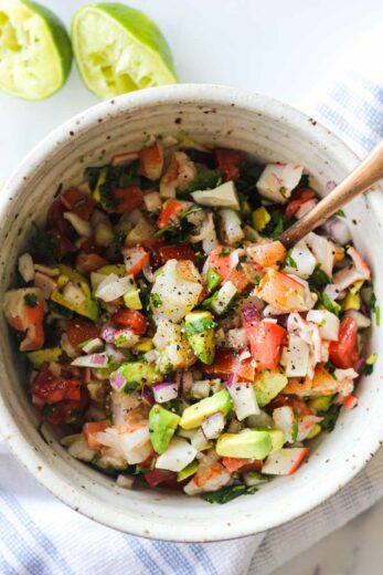 Mexican shrimp and crab ceviche - Berry&Maple