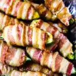 smoked bacon wrapped jalapeno poppers in traeger